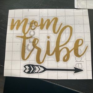 Mom tribe decal